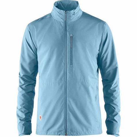 Fjallraven Men High Coast Wind Jacket Blue PH68150 Philippines